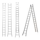 Escada Alumínio 3 Em 1 Extensiva 2 X 13 - 26 Degraus Alumasa