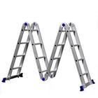 Escada multifuncional 4 x 4 16dg s/ plataformas real