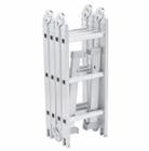 Escada Multifuncional Mor 4x3 Em Alumínio 12 Degraus Dobrav