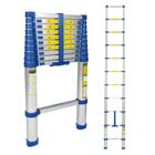 Escada Telescópica Alumínio 0,80x3,20m 10 Degraus - 005121 - MOR