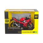 Escala 1:12 Kawasaki Ninja 400 Clássico Motocicleta Liga Modelo Carro De Brinquedo Presente - CCA