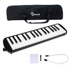 Escaleta Melodica Strinberg Preta 32 Teclas Instrumento de Sopro