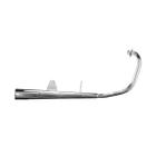 Escapamento Moto Ybr 125 Factor 2009 À 2015 Gemoto Mini Ml 2 Abafadores Com Suporte Protetor