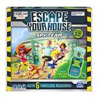 Escape Room The Game, Escape Your House: Spy Team Fun Strategy Family Board Game, para crianças de 8 anos ou mais