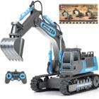 Escavadeira de controle remoto Toy DOUBLE E RC Excavators Recharge