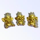 Escolha a Cor Trio Ganesha Cego Surdo Mudo 8 cm em Resina