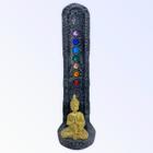 Escolha Cor Incensário 7 Chakras Buda Ganesha Yoga 22cm