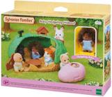 Esconderijo do bebe porco espinho sylvanian families - epoch