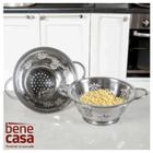 Escorredor de Massas Inox Abacaxi Bene Casa Macarrão