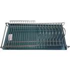 Escorredor De Pratos 670mm Cromado C/ Bandeja Inox Arapuxe