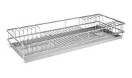 Escorredor De Pratos Embutir 670x75x270mm Mód 700mm Cromado
