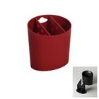 Escorredor E Porta Talheres Basic Coza 10840 - Vermelho