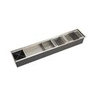 Escorredor Embutido Para Cozinha Gourmet Aço Inox 304 Waiana 92x19 cm Pingoo.casa - Prata