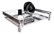 Escorredor Gaveta 57cm Trilhos Deslizante Jomer 3340 Inox