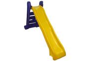 Escorregador Grande Playground Infantil Amarelo c/ Azul super resistente para crianças de 2 a 12 anos de idade
