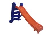 Escorregador médio playground infantil Laranja c/ azul - super resistente com perfeita durabilidade