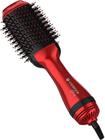 Escova 4 em 1 Seca Escova Alisa e Modela Cadence ESC704 Diva Argan 1200w Profissional Vermelha 220v