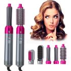 Escova Alisadora 5 Em 1 Profissional Hair 110v