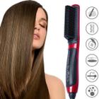 Escova Alisadora Fast Hair Straightener Turmalina Cerâmica Modelador De Barba Elétrica Pente Esquentar