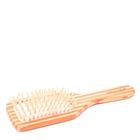 Escova de Bambu Quadrada Orgânica - Escova de Cabelo - Orgânica