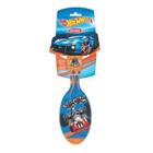 Escova de Cabelo Condor Hot Wheels Oval Cores Sortidas Ref 6899 com 1 Unidade