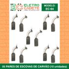 Escova de carvão furadeira super hobby 3114 3240 3246.0 bosch kit 5 pares (ec64)