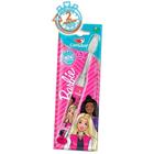 Escova de Dente C/ Led Barbie Acende e Pisca Cerdas Macias C/ Ventosa Condor Infantil