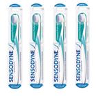 Escova de Dente Extra Macia Limpeza Profunda Sensodyne Kit X4