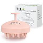 Escova de Shampoo Scalp Scrubber HEETA - Estimula o Crescimento do Cabelo (Rosa)