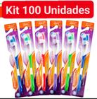 Escova Dental c Capa Protetora Kit com 100 Unidades