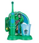 Escova Dental Elétrica Infantil Funny Brush Fred Dinossauro