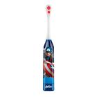Escova Dental Elétrica Infantil - Kids Health Pro Capitão América Marvel Multilaser - HC089