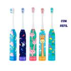 Escova Dental Elétrica Infantil Kids Health Pro com Refil