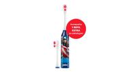 Escova Dental Infantil Eletrica C/refil Cabo Marvel Capitão América HC089 Multilaser