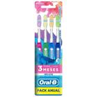 Escova Dental Oral-B Indicator Color Collection 35 Pack Anual 4 Unidades