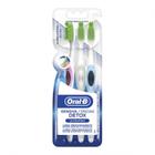 Escova Dental Oral-b Plus Gengiva Detox Extra Macia 3 Unidades