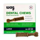 Escova dentária para cães Wag Green Dental Brush Large 24 unidades