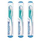 Escova Dente Extra Macia Limpeza Profunda Sensodyne Kit X3