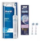 Escova Elétrica Recarregável Oral B Vitality + 2 Refis 220v