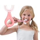 Escova Infantil de Silicone 360 Rosa