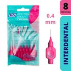 Escova Interdental Macia Tepe Original Rosa Size 0 0.4mm 8 unidades