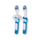 Escova mam de dentes infantil para bebes macia cabo ergonomico embalagem dupla