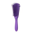 Escova Para Cabelo Polvo Cacho Pente Filtragem Roxo