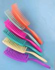 Escova para cabelo raquete hair quadrada flexível confortável.