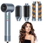 Escova para secador de cabelo Wofdovolve 5 em 1 1100W 11000RPM 200mL Ionic