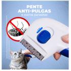 Escova Pente Removedor Pente Elétrico Mata Pulgas Carrapatos Piolho Pets Cães Gatos Doctor Flea