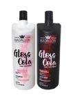 Escova Progressiva Gloss-Cola Zero Madallon 1Lito + Shampoo Universal Gloss-Cola Madallon 1Litro