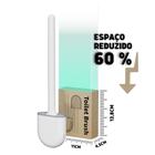 Escova Sanitária Silicone De Limpar Vaso Privada Banheiro