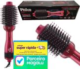 Escova Secadora Alisadora Philco Soft Beauty Cherry PEC13 BIVOLT