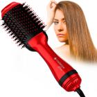 Escova secadora de cabelo cadence diva pente eletrico esc-704 red 127v